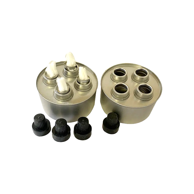 酒精罐帶棉芯用于液體和固體酒精包裝